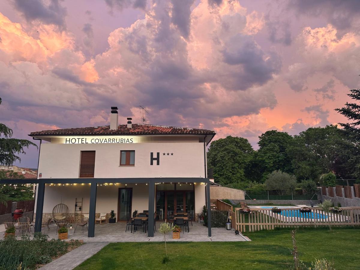 Hotel Rural Covarrubias Bagian luar foto